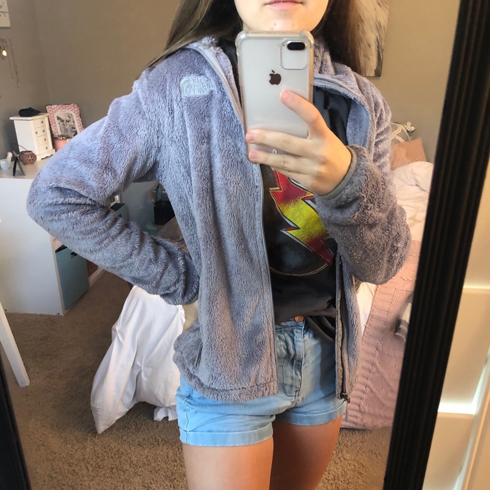 North face grey jacket
